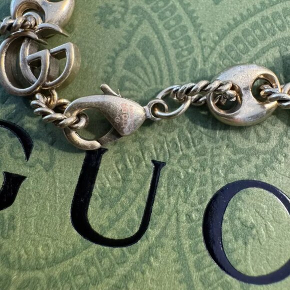 s-l1200.jpg Gucci Antique Gold Marmont Bracelet